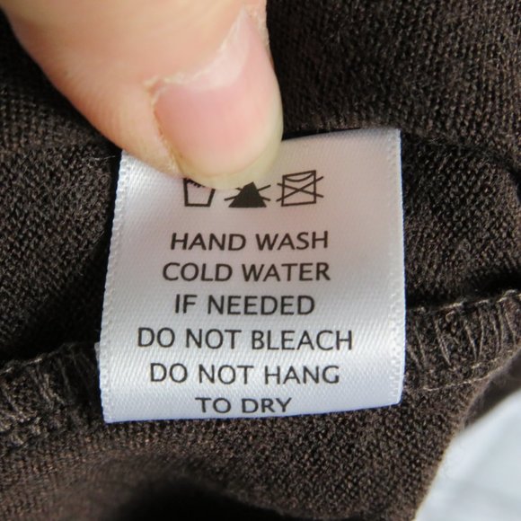 Women's Sleeveless Cowlneck Dress - Brown - Picture 5 of 7